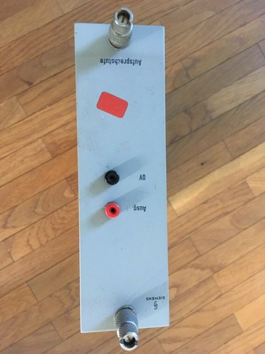 Siemens aufsprechstufe sitral - siemens,